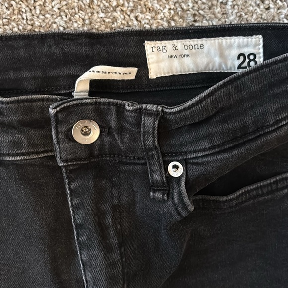 Rag & bone NINA HIGH-RISE SKINNY 28 - Picture 2 of 3